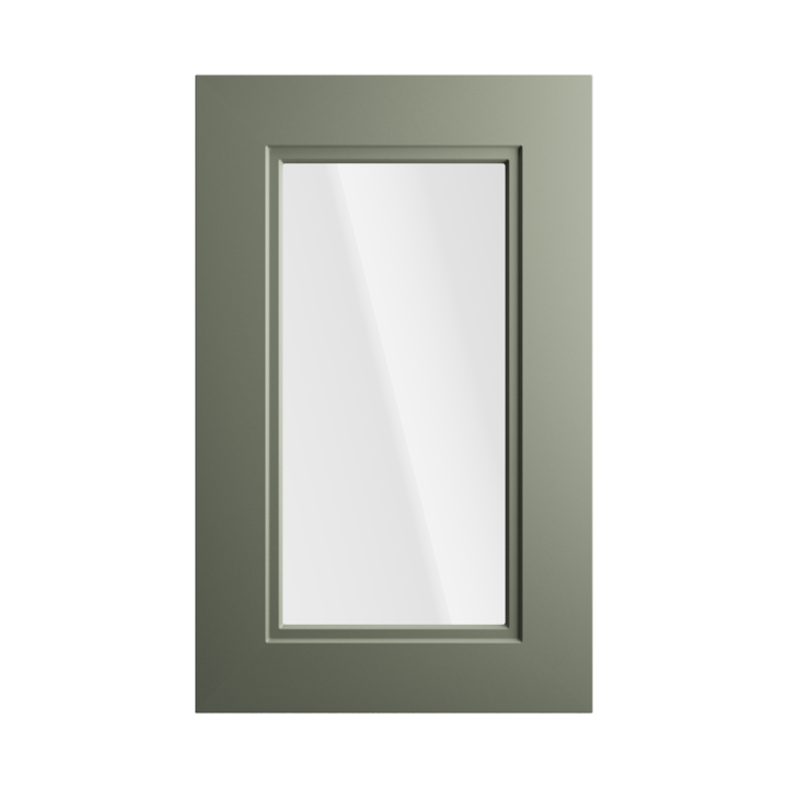 Зелёный лист — Стекло матовое