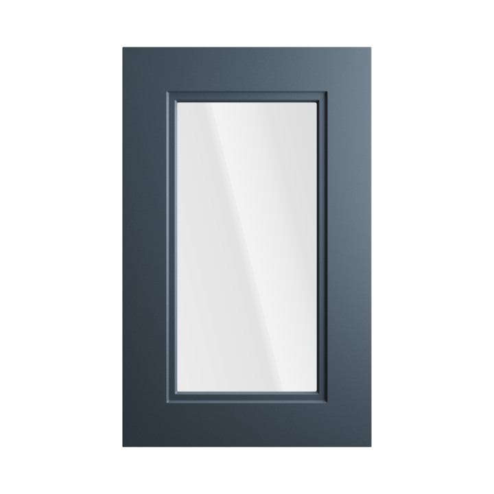 Синий — Стекло матовое