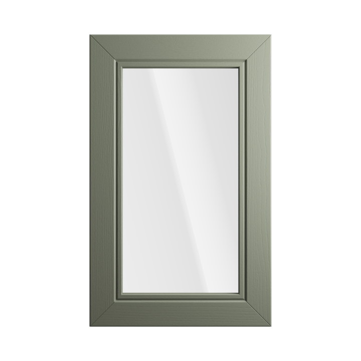 Зелёный лист — Стекло матовое