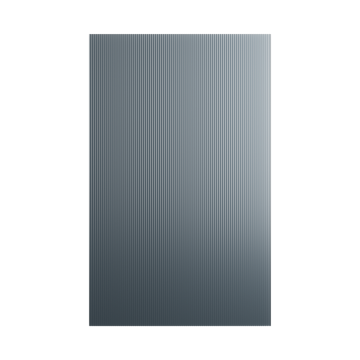 Синий Кипр — Стекло микро-рифлёное матовое