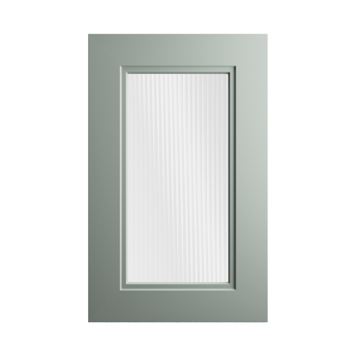 Матча — Стекло рифлёное матовое